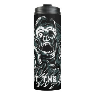 Custom name "Fight The Dead" Zombie tumbler