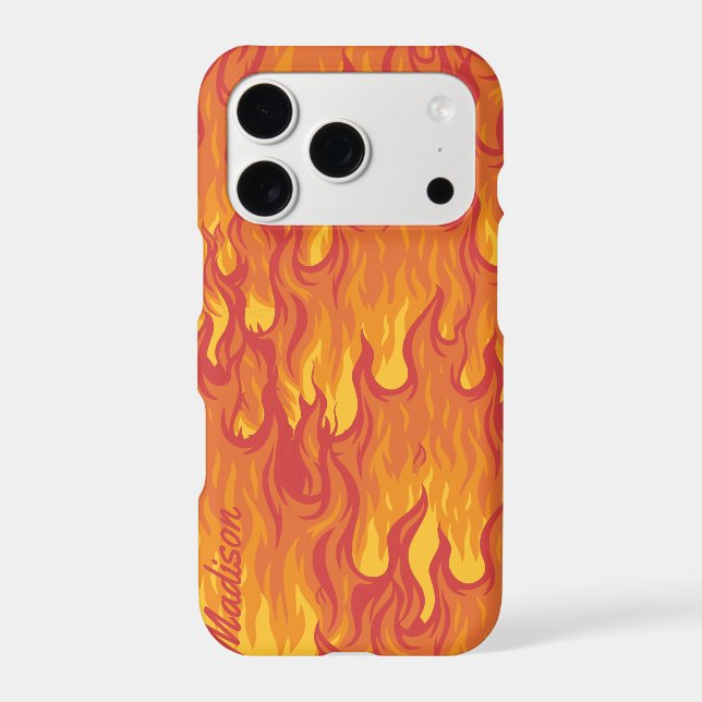 Custom name FIRE phone cases (Back)