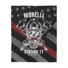 Custom NAME Firefighter Fire Department Station