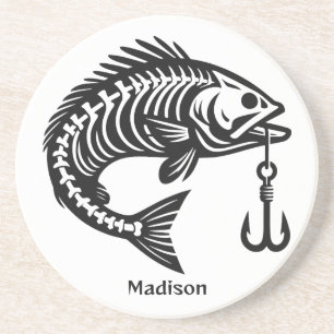 Custom Name Fish Coaster