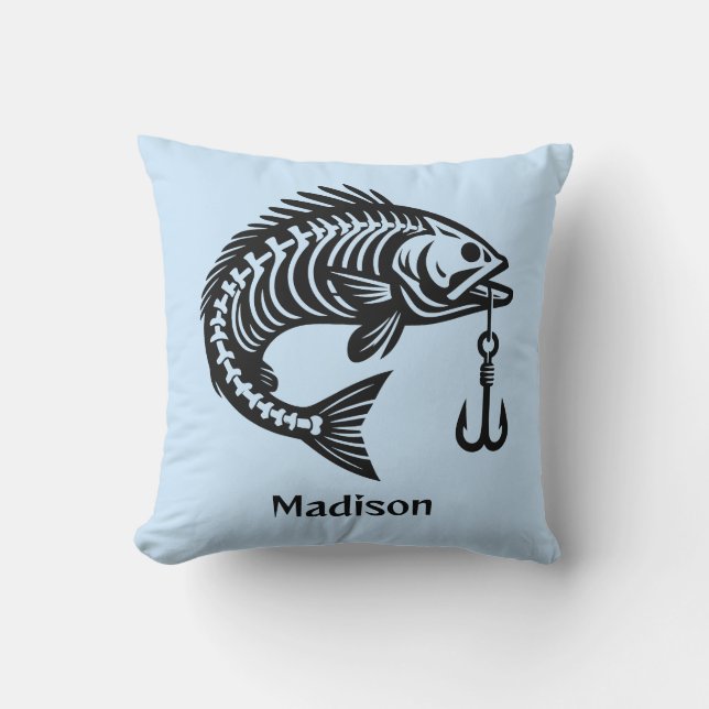 Custom Name Fish Cushion (Front)