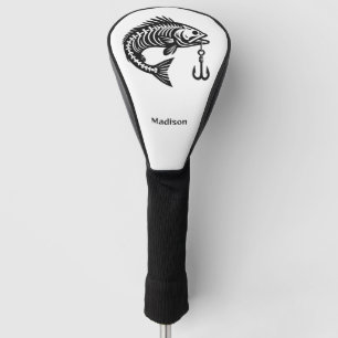 Custom Name Fish Golf Head Cover