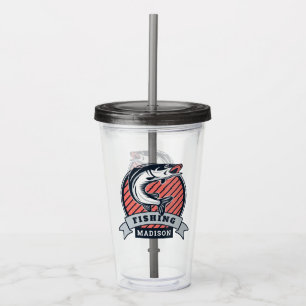 Custom name Fisher tumblers