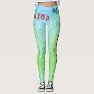 Custom Name Fitness Leggings