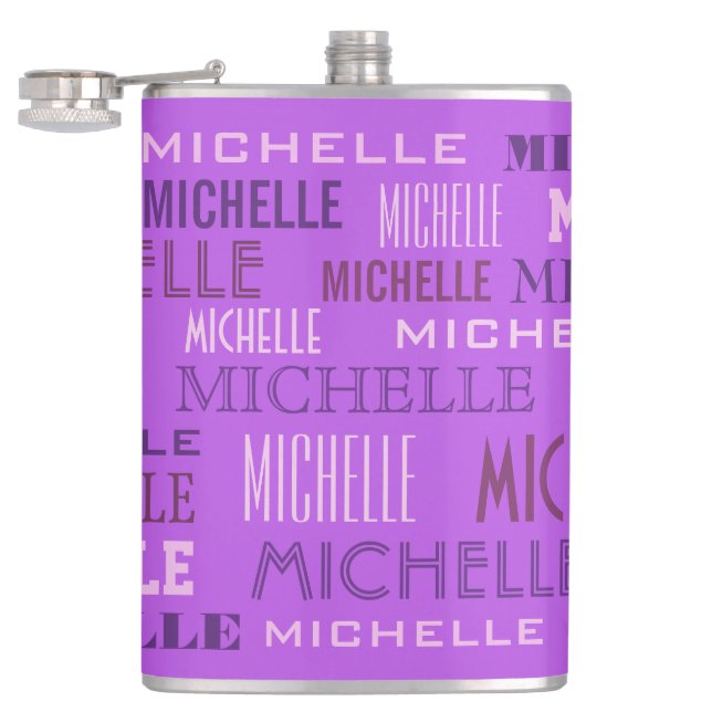 Custom Name flask (Opened)