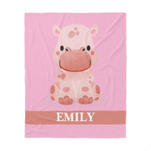 Custom Name Fleece Blanket