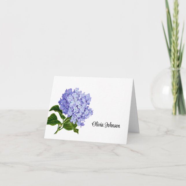 Custom Name Folded Note Cards (Front)