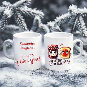 Custom Name Food Humor Mug Best Love Gift Idea