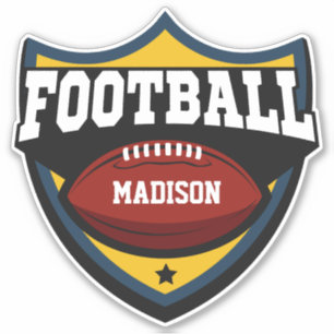 Custom name Football Logo