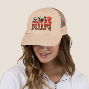 Custom Name Football Mum Mother's Day Trucker Hat