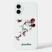 Custom Name Football Player phone cases