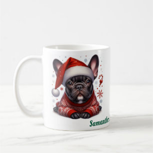 Custom name, French bulldog Coffee Mug