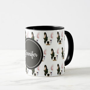 Custom Name French Bulldog Coffee Mug