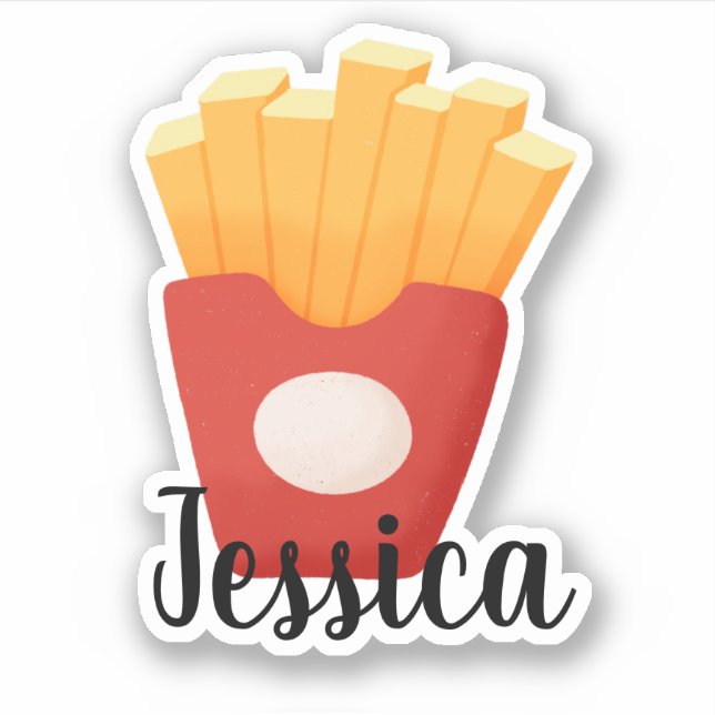 CUSTOM NAME FRENCH FRIES (Front)
