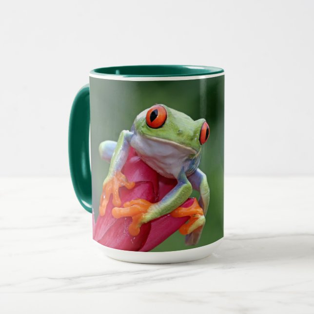 Custom Name Frog mugs (Front Left)