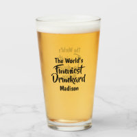 Custom name Funniest Drunkard (or YOUR text)