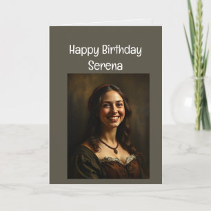 Custom Name Funny Birthday Need new bra Card