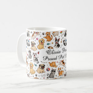 Custom Name Funny Pets Mug Pet Lover Gift