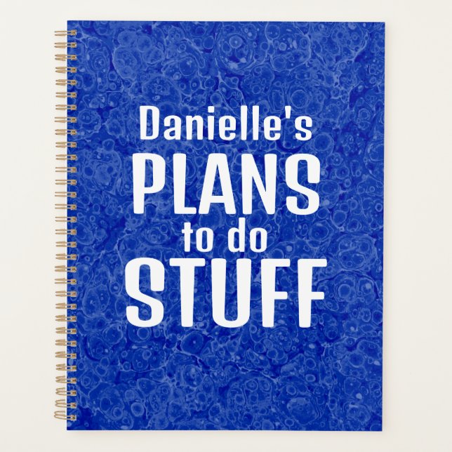 Custom Name Funny Planner (Front)