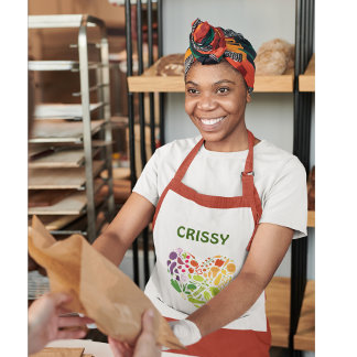Custom Name Garden Apron