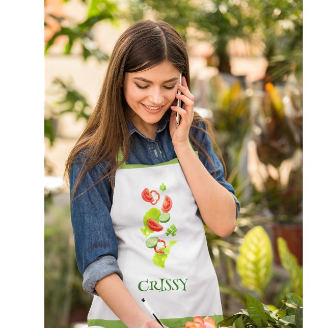 Custom Name Garden Apron (Creator Uploaded)