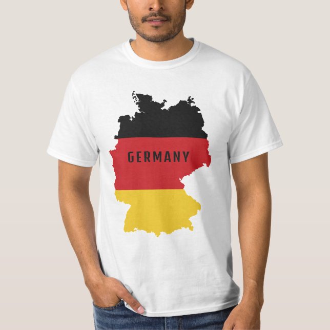 Custom Name Germany T-Shirt (Front)