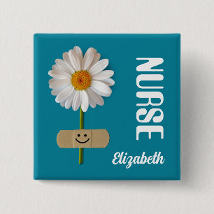 Custom Name Gift Buttons for Nurses