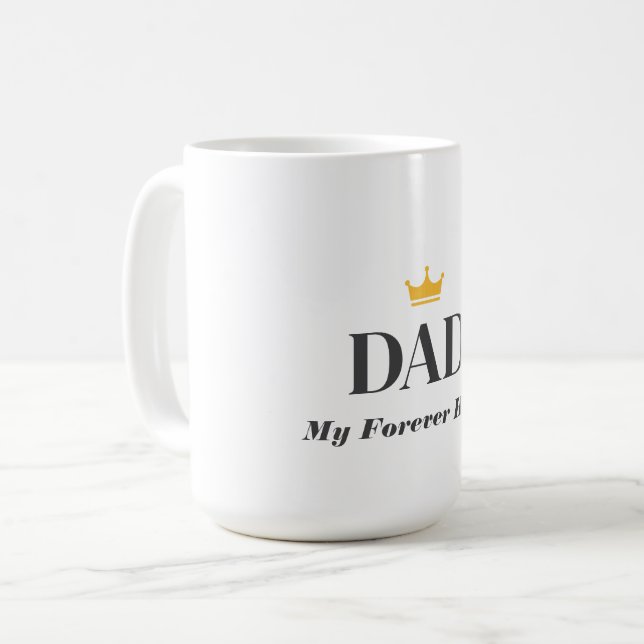 Custom Name Gift For Dad  Coffee Mug (Front Left)