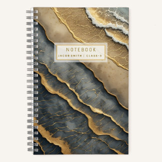 Custom Name Gift Spiral Notebook Softcover