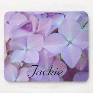Custom Name gifts Lavender Purple mouse pad