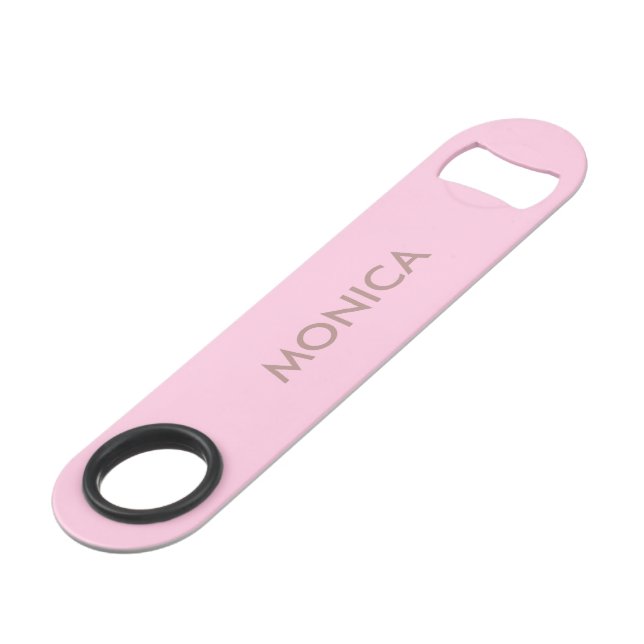 Custom name girly pink (Front Angled)