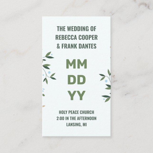 Custom Name Gold Modern 50th birthday Enclosure Card (Front)