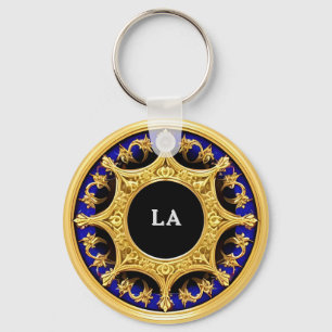✨ Custom Name Golden Ornate Frame Gift  ✨ Key Ring