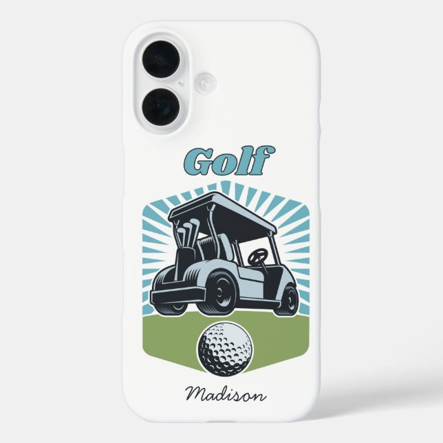 Custom Name Golf is Life Case-Mate iPhone Case (Back)