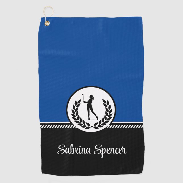 Custom Name Golf Towel (Front)