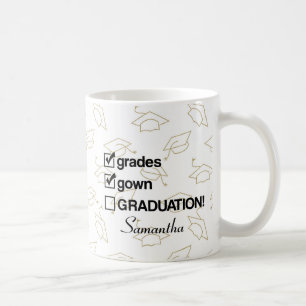 Custom Name Graduation Gift Funny Graduation Coffee Mug