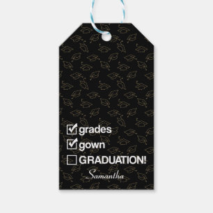 Custom Name Graduation Gift Funny Graduation Gift Tags