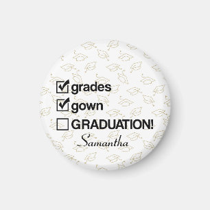 Custom Name Graduation Gift Funny Graduation Magnet