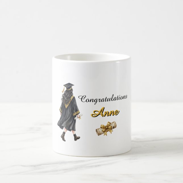 Custom Name Graduation wish mug (Center)