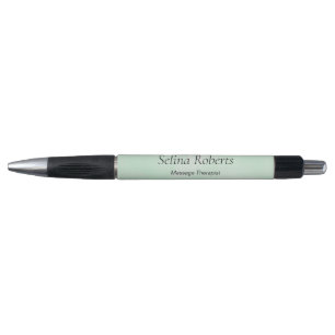 Custom name green watercolor