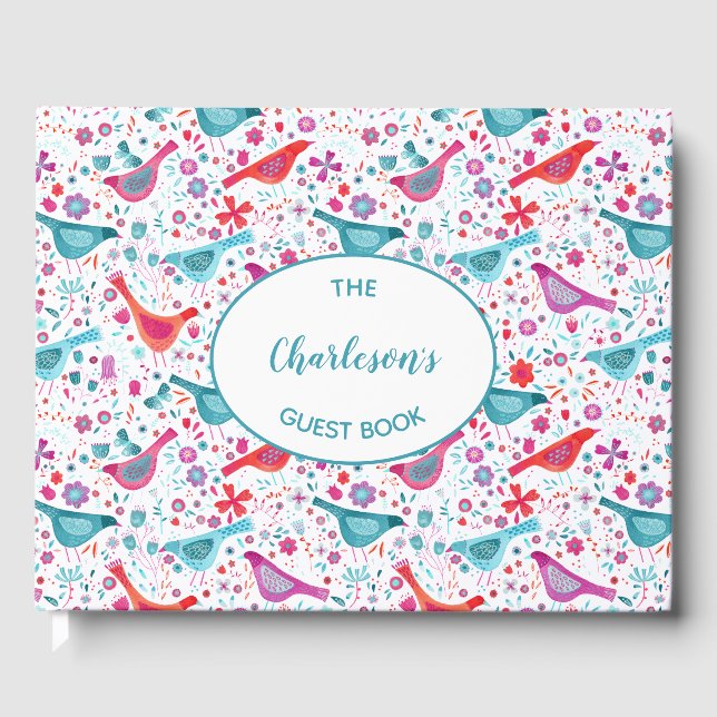 Custom Name Guest Book (Front)