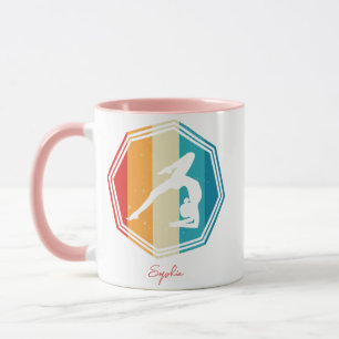 custom name gymnastics mug