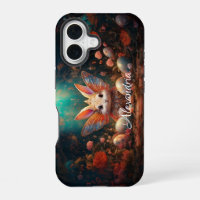 Custom Name Happy Easter Bunny with Easter eggs