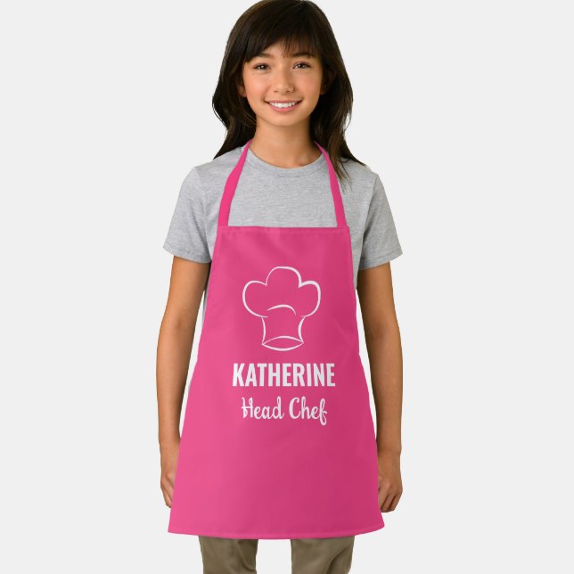 Custom Name Head Chef Sous Chef Kitchen Cooking Apron (Insitu)