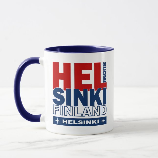 Custom name Helsinki mugs (Left)
