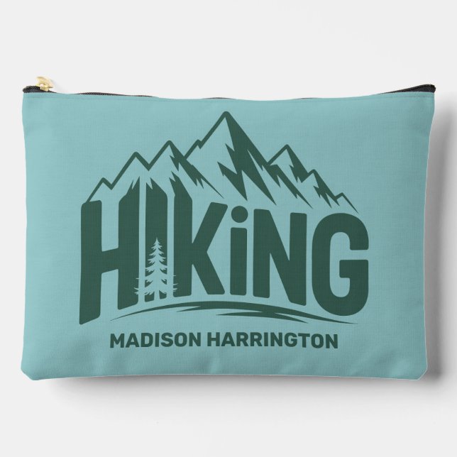 Custom Name Hiking Accessory Pouch (Front)