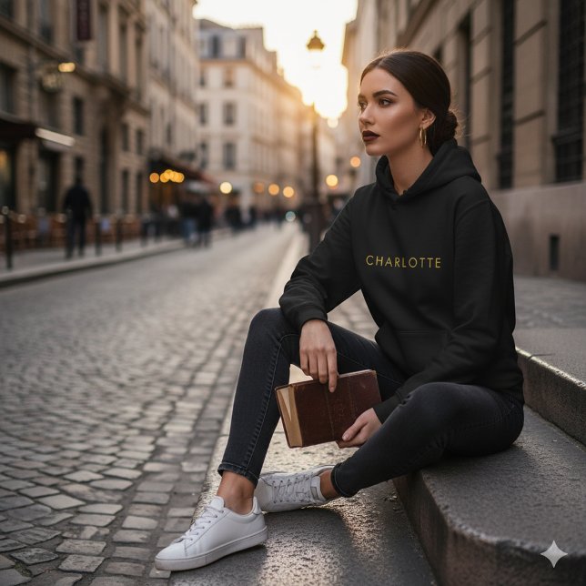 Custom Name Hoodie Cozy Stylish Wear Women (Custom Name Hoodie Cozy Stylish Wear Women)