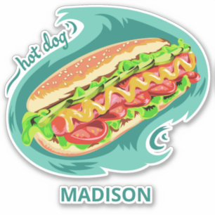 Custom name Hot Dog