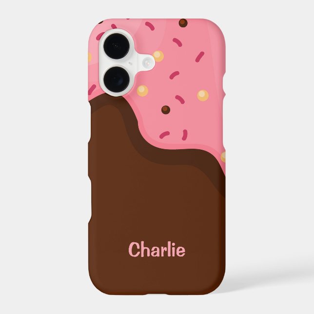 Custom name Ice Cream Popsicle phone cases (Back)