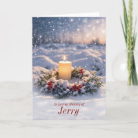 Custom Name In Remembrance Christmas